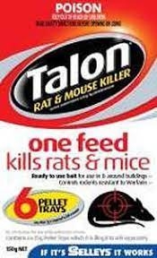 Talon Rat & Mouse Killer Pellets 150g