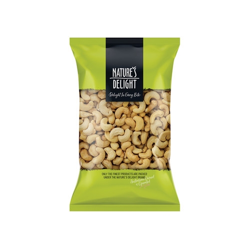 Nature's Delight Cashews Roasted & Salted 400g