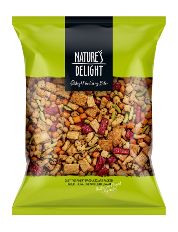Nature's Delight Coloured Rice Crackers 500g | Adelaide's Finest ...