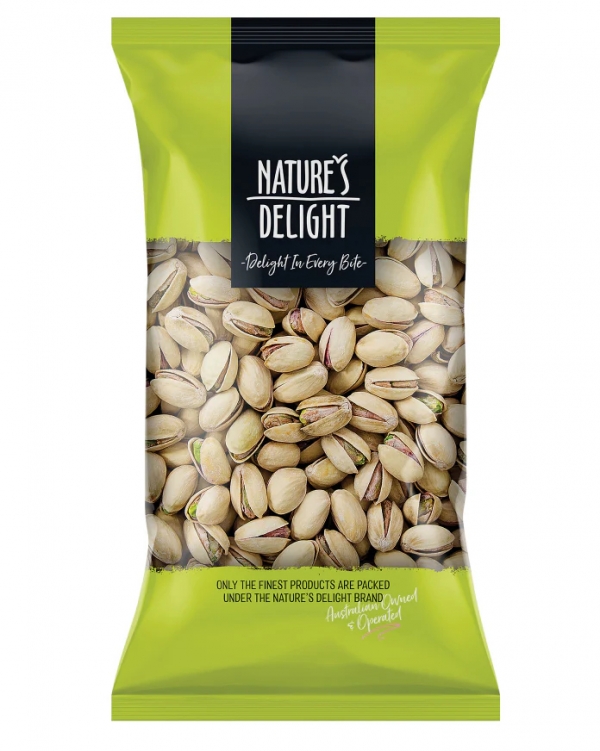 Nature's Delight Australia Pistachios Roasted & Salted 375g