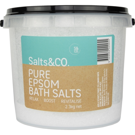 Salts & Co Epsom Bath Salts Bucket 2.3kg