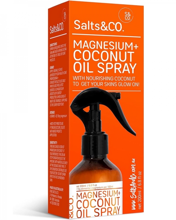 Salts & Co Magnesium Oil Coconut Spray 200ml