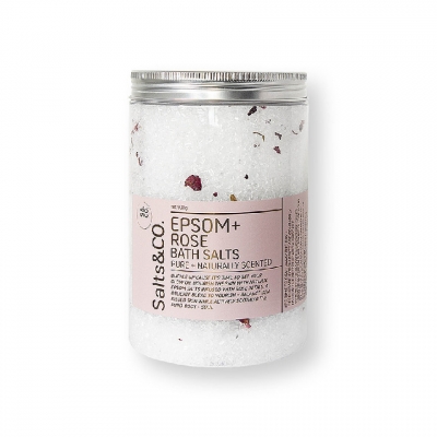 Salts & Co Epsom Bath Salts Rose 1kg