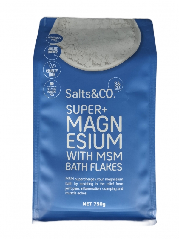 Salts & Co Magnesium Bath Flakes Super Plus 750g