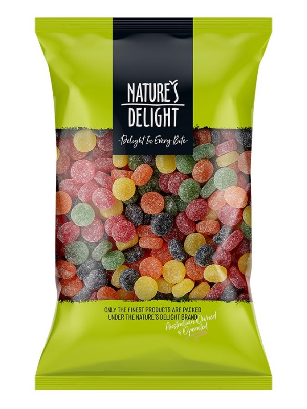 Nature's Delight Sour Pastilles 500g