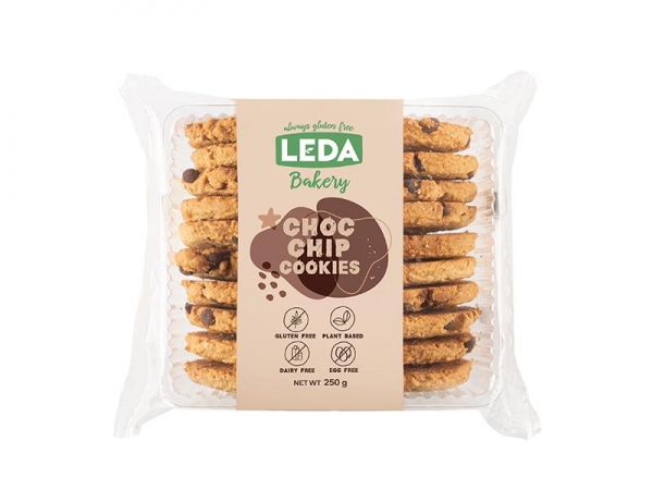 Leda Chocolate Chip Cookies Gluten Free 250g