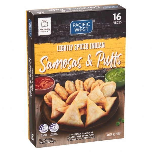 Pacific West Samosas & Puff 360g