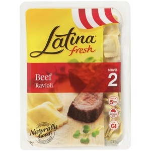 Latina Fresh Beef Ravioli 375g