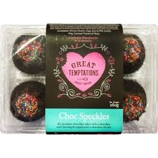 Great Temptations Chocolate Speckle Cup Cakes 280g