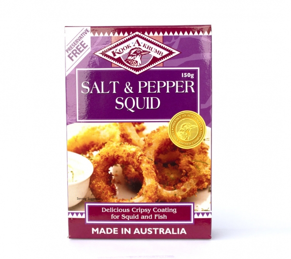 Kook A Krumb Salt & Pepper Squid 150g