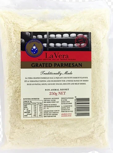 La Vera Grated Parmesan 250g