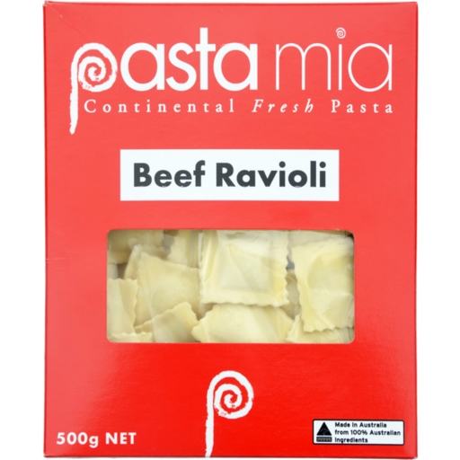 Pasta Mia Frozen Beef Ravioli 500g | Adelaide's Finest Supermarkets