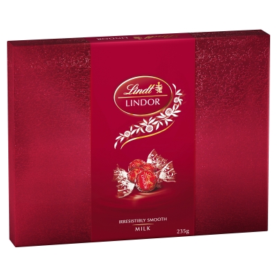 Lindt Lindor Balls Milk Gift Box 235g