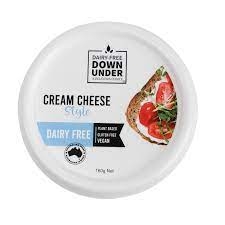 Dairy Free Down Under Cream Cheese Style 160g