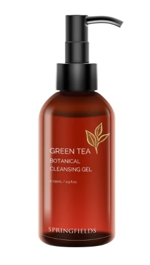 Springfields Green Tea Botanical Cleansing Gel 150ml