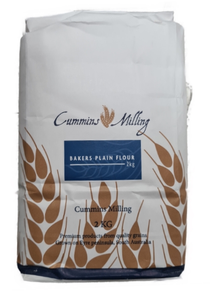 Cummins Milling Bakers Plain Flour 2kg