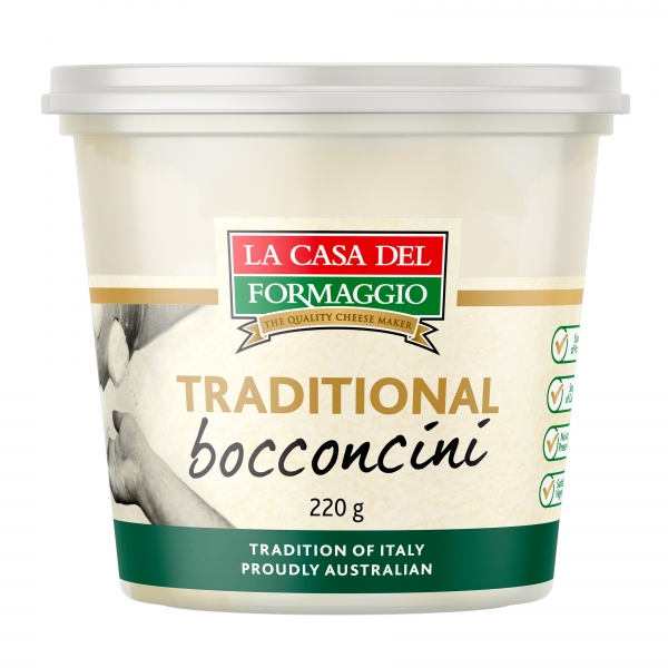 La Casa Del Formaggio Traditional Bocconcini 220g