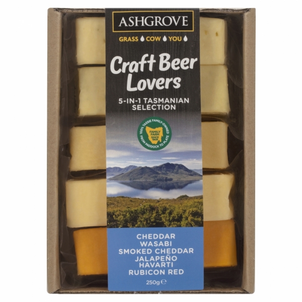 Ashgrove Beer Lovers Cheese Selection 250g