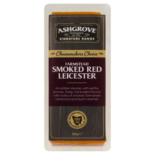 Ashgrove Farmstead Smoked Red Leicester 150g