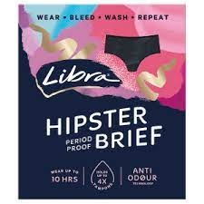 Libra Period Proof Underwear Hipster Small 1 Pack