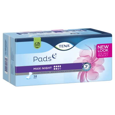 Tena Pads Maxi Night 14 Pack