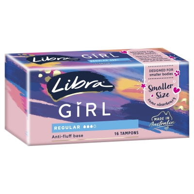 Libra Tampons Girls Regular 16 Pack