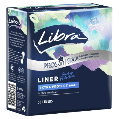 Libra Liners Extra Protect 50 Pack