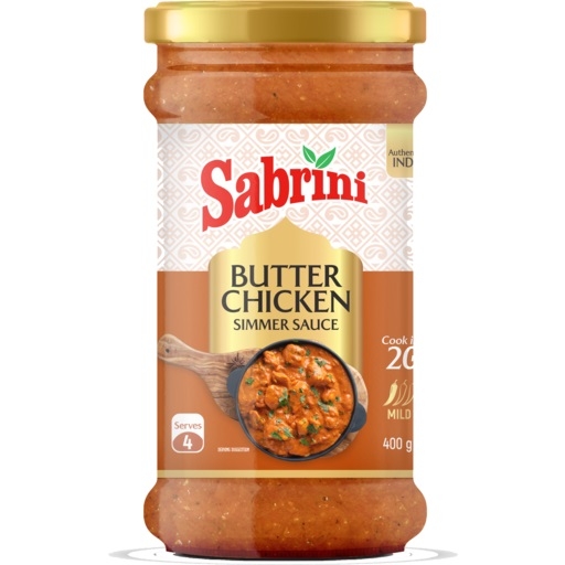 Sabrini Simmer Sauce Butter Chicken 400g