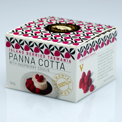 Island Berries Panna Cotta With Raspberry Couli 145g