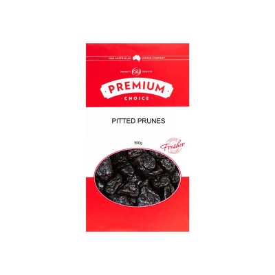 Premium Choice Prunes Pitted 500g