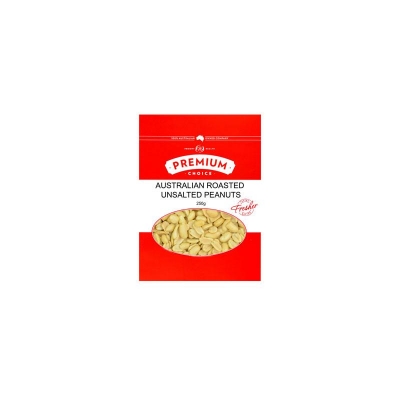 Premium Choice Peanuts Roasted Unsalted 250g