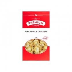 Premium Choice Almond Rice Crackers (Doowa) 100g