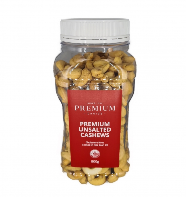 Premium Choice Premium Cashews Unsalted 800g