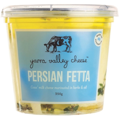 Yarra Valley Cheese Persian Fetta 350g