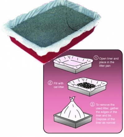 Cat Litter Liner Bags 10 Pack