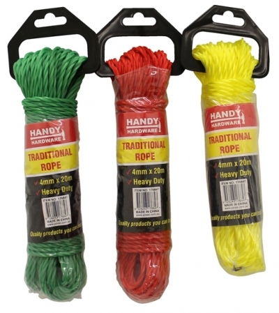 Rope Traditional 4mm x 20m