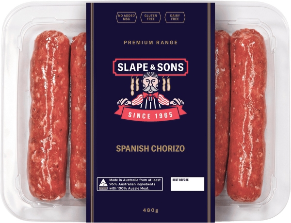 Slapes Spanish Chorizo 480g