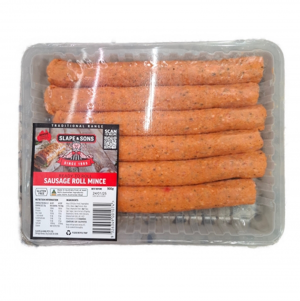 Slape & Sons Ready To Roll Sausage Roll Mince 900g