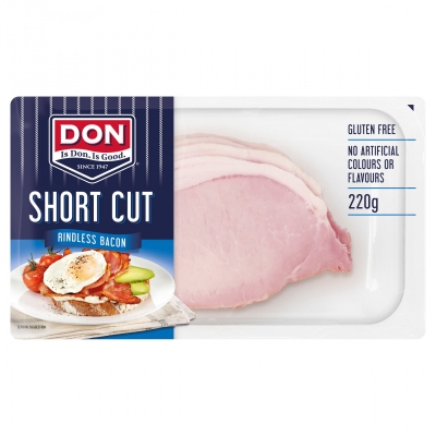 Don Bacon Shortcut Rindless 220g