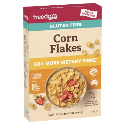 Freedom Gluten Free Cereal Corn Flakes 270g