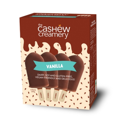 Cashew Creamery Vegan Vanilla Bars 4 Pack 200g
