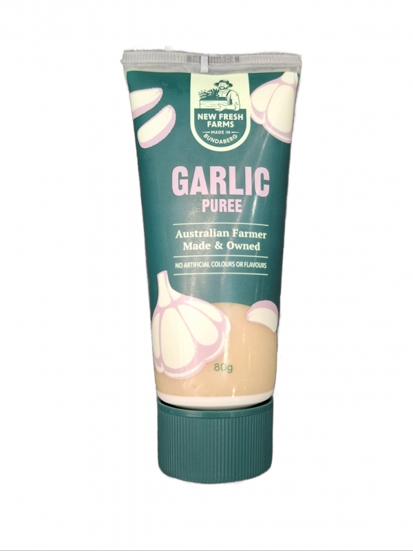 New Fresh Farms Garlic Puree Tube 80g
