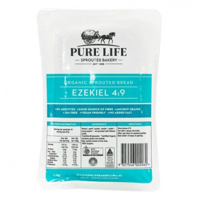 Pure Life Organic Sprouted Bread Ezekiel 4.9 1kg