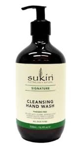 Sukin Hand Wash Cleansing Pump 500ml