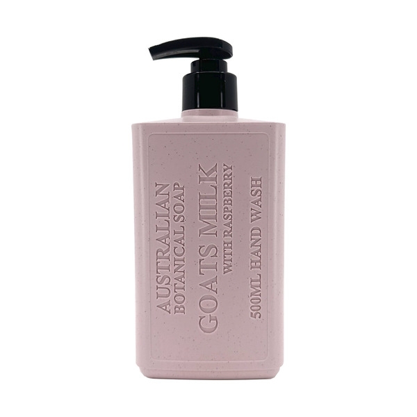 Australian Botanical Liquid Soap Hand Wash Goats Milk & Raspberry 500ml