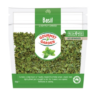 Gourmet Garden Lightly Dried Basil 10g | Adelaide's Finest Supermarkets