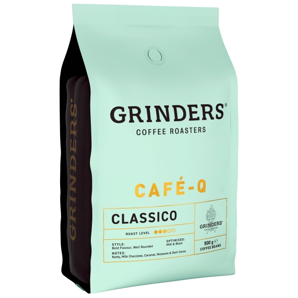 Grinders Coffee Beans Cafe-Q Classico 500g