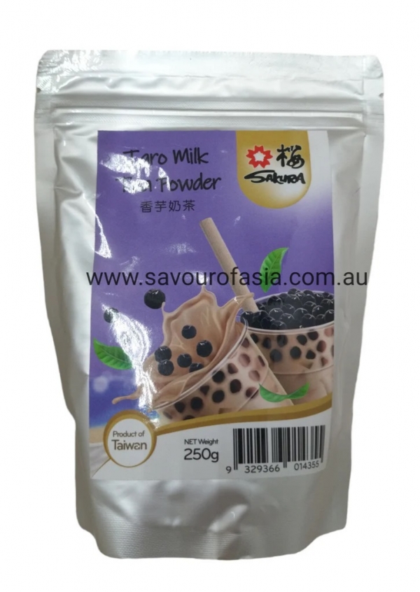 Sakura Taro Milk Tea Powder 250g