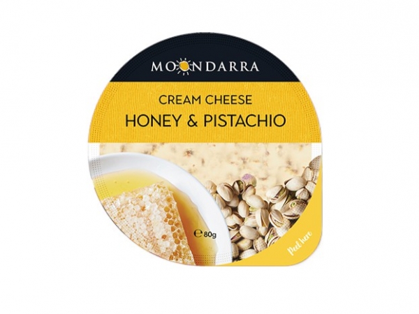 Moondarra Cream Cheese Honey & Pistachio 80g