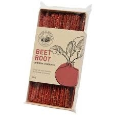 Valley Produce Co Beetroot Artisan Crackers 130g